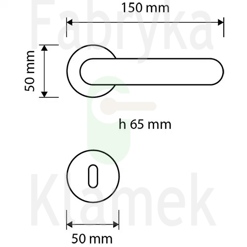 Klamka Aria 011